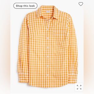 J. Crew Marigold Lightweight cotton-blend shirt in signature fit